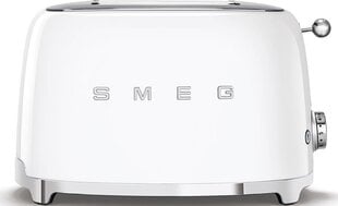 Тостер Smeg TSF01WHEU Белый 950 W цена и информация | Тостеры для еды | 220.lv