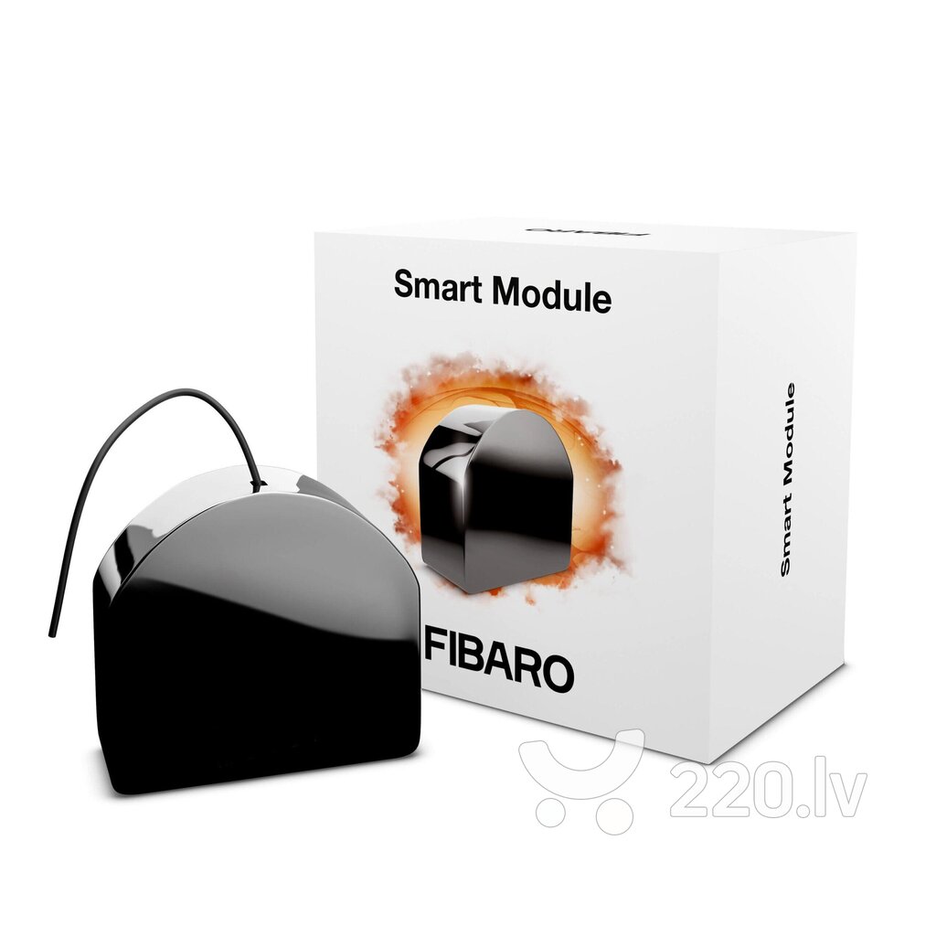 Fibaro Smart Module, Z-Wave Plus EU цена и информация | Mājas drošība | 220.lv