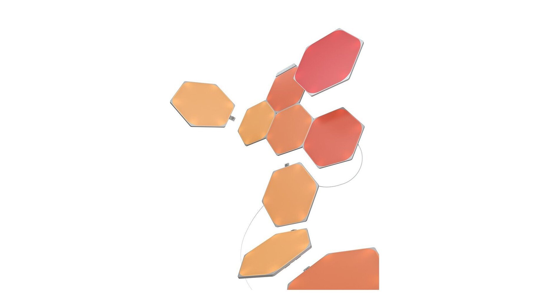 Nanoleaf Shapes Hexagons Smarter Kit (15 cena un informācija | Sienas lampas | 220.lv