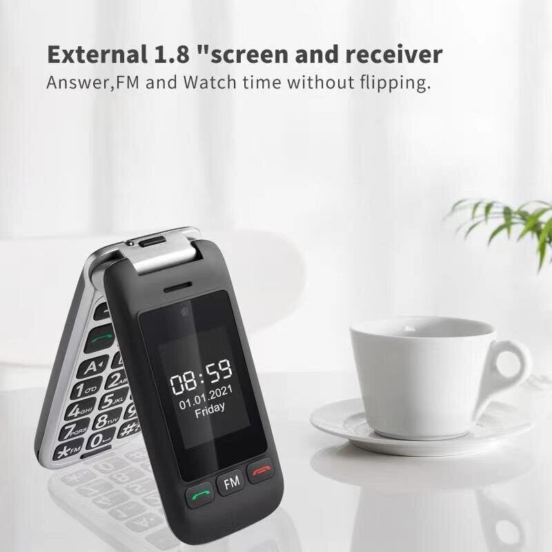 Senioru tālrunis Artfone C10 Black цена и информация | Mobilie telefoni | 220.lv