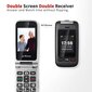Senioru tālrunis Artfone C10 Black cena un informācija | Mobilie telefoni | 220.lv
