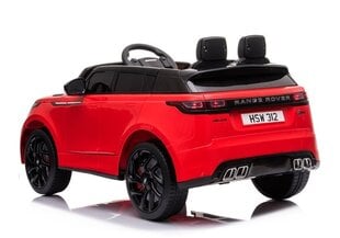 Divvietīgs bērnu elektromobilis Range Rover, sarkans cena un informācija | Bērnu elektroauto | 220.lv