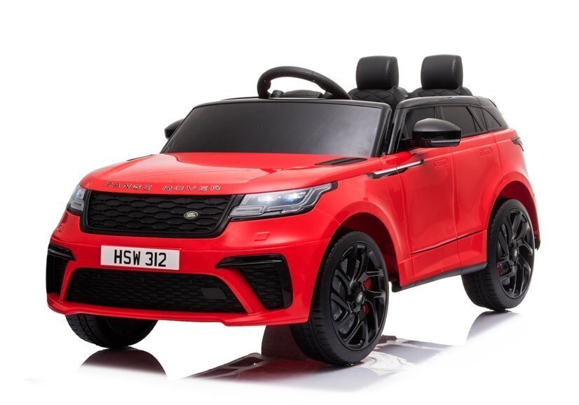 Divvietīgs bērnu elektromobilis Range Rover, sarkans cena un informācija | Bērnu elektroauto | 220.lv