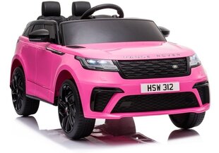 Divvietīgs bērnu elektromobilis Range Rover, rozā cena un informācija | Bērnu elektroauto | 220.lv