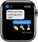 Apple Watch 6 GPS + Cellular 44mm Stainless Steel Sport Band, graphite/black (M09H3EL/A) цена и информация | Viedpulksteņi (smartwatch) | 220.lv