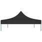 Pasākumu telts jumts, 4x3 m, melns cena un informācija | Dārza nojumes un lapenes | 220.lv