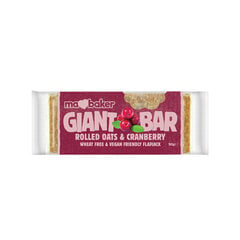 Овсяный батончик Ma Baker Giant Bar с клюквой, 90 г цена и информация | Сладости | 220.lv