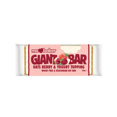 Овсяный батончик Ma Baker Giant Bar с йогуртовым слоем, 100 г цена и информация | Конфетки | 220.lv