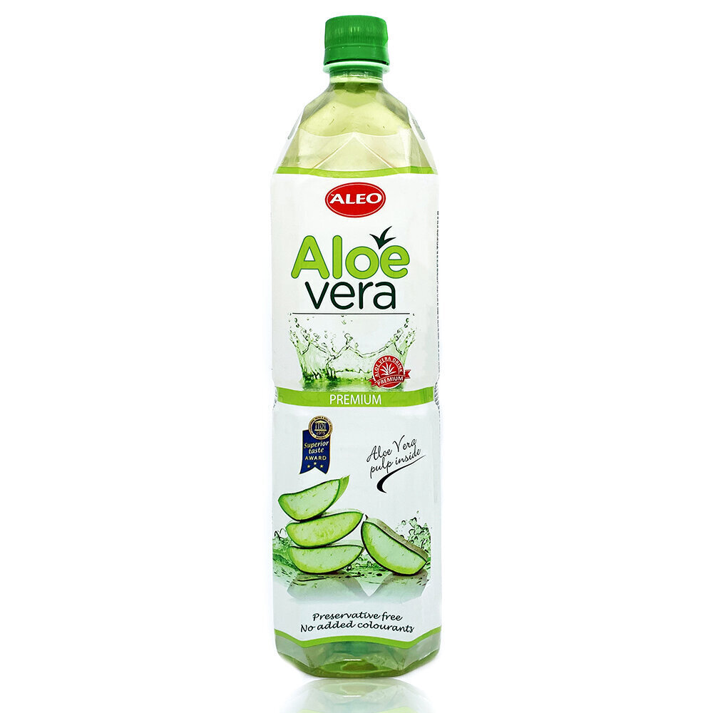 Aloe Vera dzēriens ALEO Premium, 1.5 L cena un informācija | Atsvaidzinoši dzērieni | 220.lv