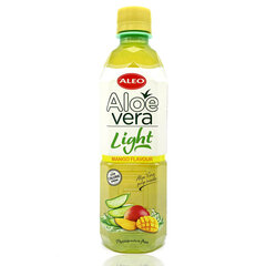 Aloe Vera dzēriens ALEO Mango Light 500ml cena un informācija | Sulas, nektāri un sulu dzērieni | 220.lv