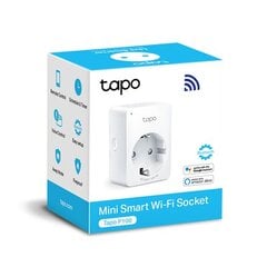 TP-LINK Mini Smart Wi-Fi Socket Tapo P10 cena un informācija | Mājas drošība | 220.lv