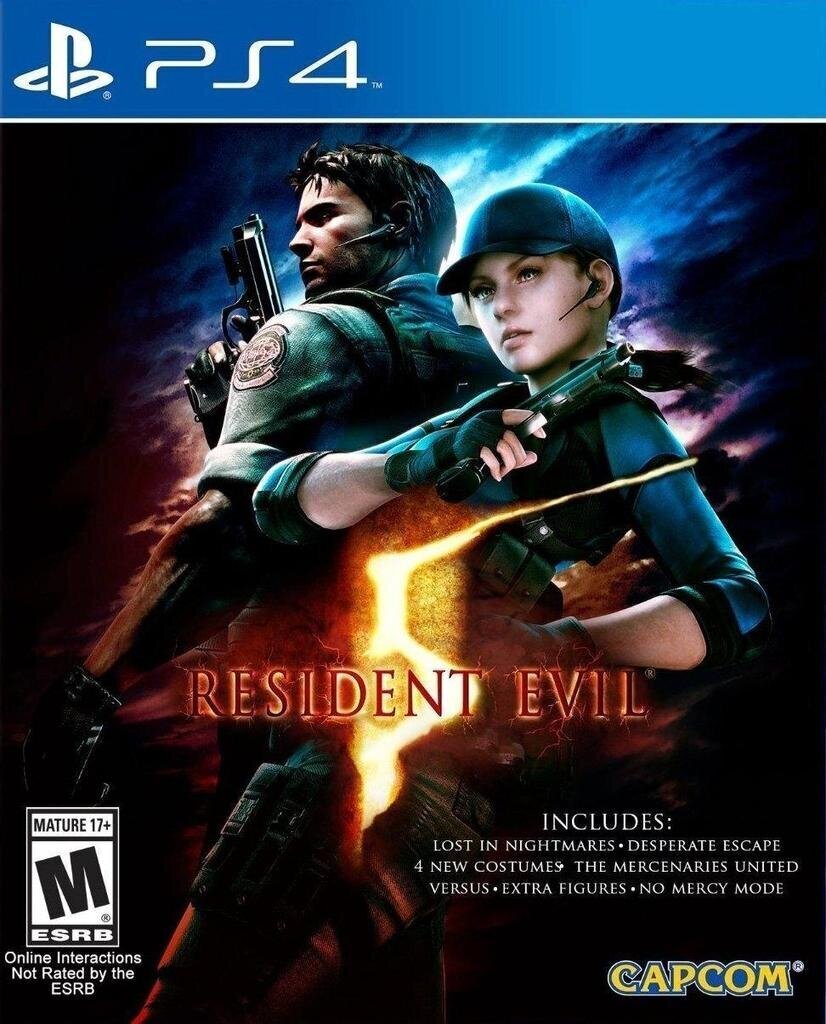 Resident Evil 5 - Remastered (PS4) цена и информация | Datorspēles | 220.lv