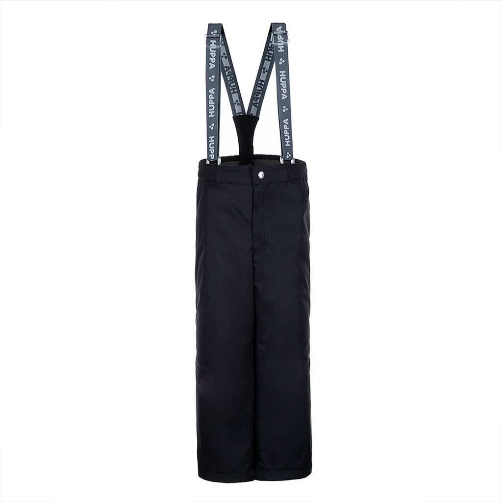 Huppa bērnu pavasara-rudens bikses TEVIN, melnā krāsā 907157329 cena un informācija | Bikses meitenēm | 220.lv