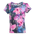 Huppa футболка для девочек JADENA, фиолетовый-пестрый 907157631
