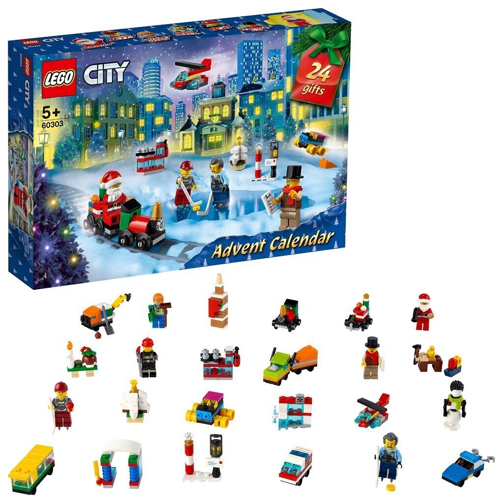 60303 LEGO® City Adventes kalendārs цена и информация | Konstruktori | 220.lv