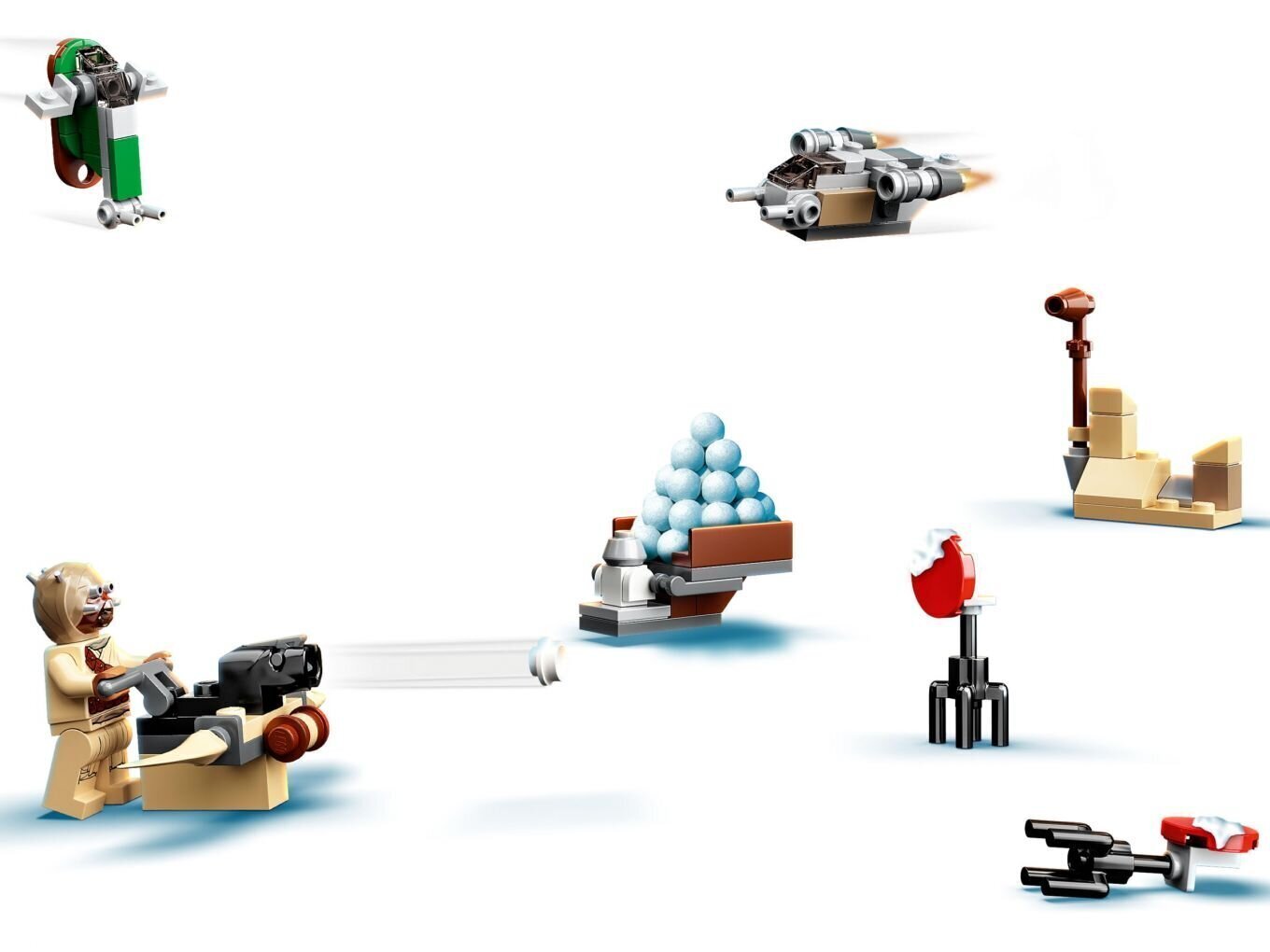 75307 LEGO® Star Wars Adventes kalendārs цена и информация | Rotaļlietas zēniem | 220.lv