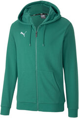 Puma Džemperi TeamGOAL 23 Casuals Hooded Green 656708 05/L cena un informācija | Vīriešu jakas | 220.lv