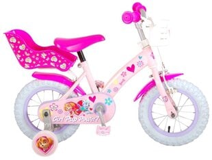 Bērnu velosipēds paw PATROL. rozā, 12 cena un informācija | Velosipēdi | 220.lv