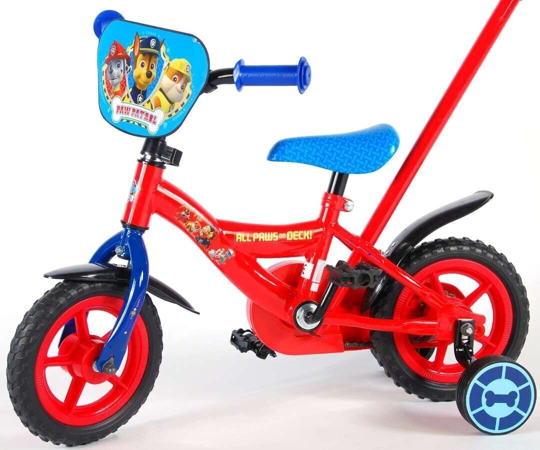 Zēnu velosipēds Paw Patrol, sarkans 10 цена и информация | Velosipēdi | 220.lv