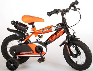 Bērnu velosipēds Volare Sportivo oranžs, 12, ar divām rokas bremzēm cena un informācija | Velosipēdi | 220.lv