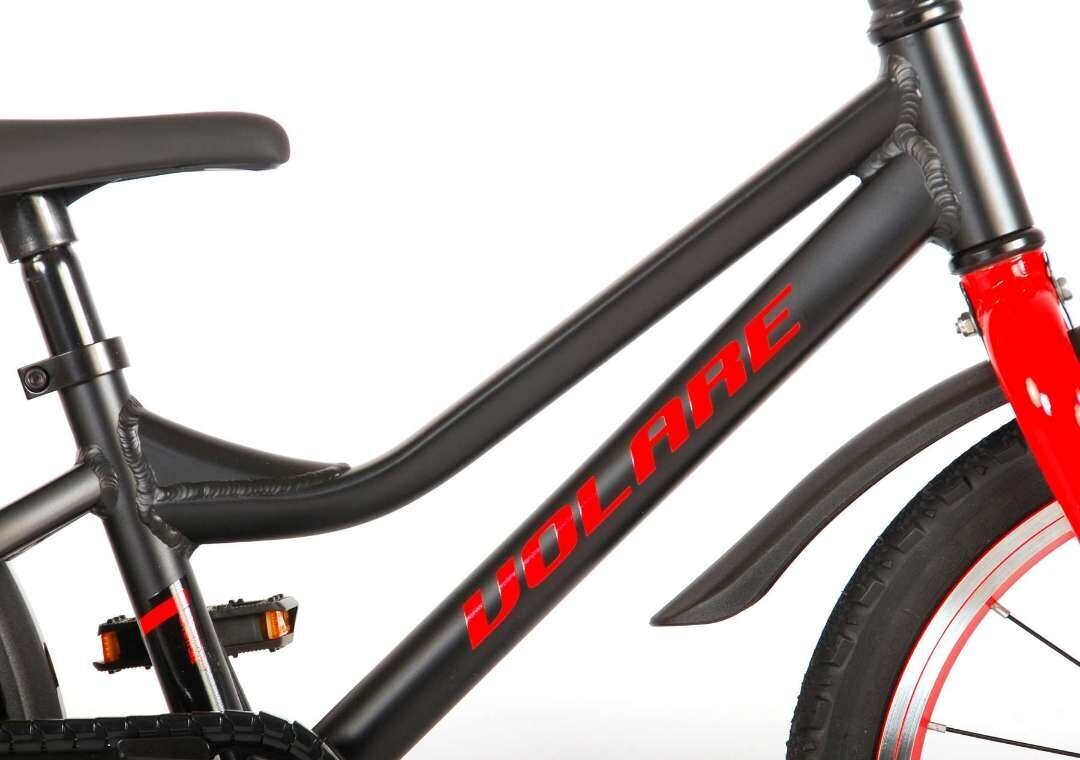 Bērnu velosipēds Volare Blaster, 16”, sarkans cena un informācija | Velosipēdi | 220.lv