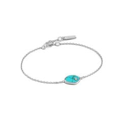 Ania Haie серебряный браслет Tidal Turquoise цена и информация | Женские браслеты | 220.lv