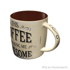 Krūze This coffee is making me awesome, 330 ml cena un informācija | Glāzes, krūzes, karafes | 220.lv