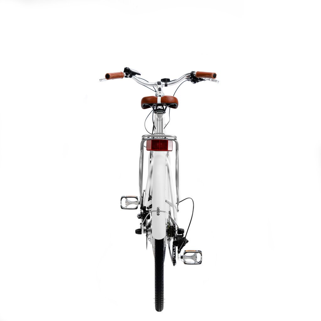 Elektriskais velosipēds Oolter Etta 28", balts/pelēks цена и информация | Elektrovelosipēdi | 220.lv