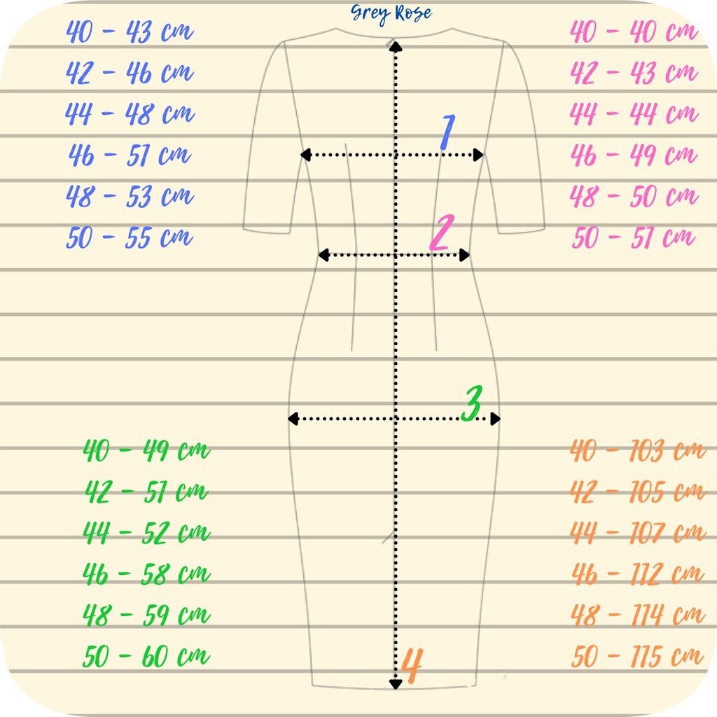 Kleita sievietēm, Grey Rose cena un informācija | Kleitas | 220.lv