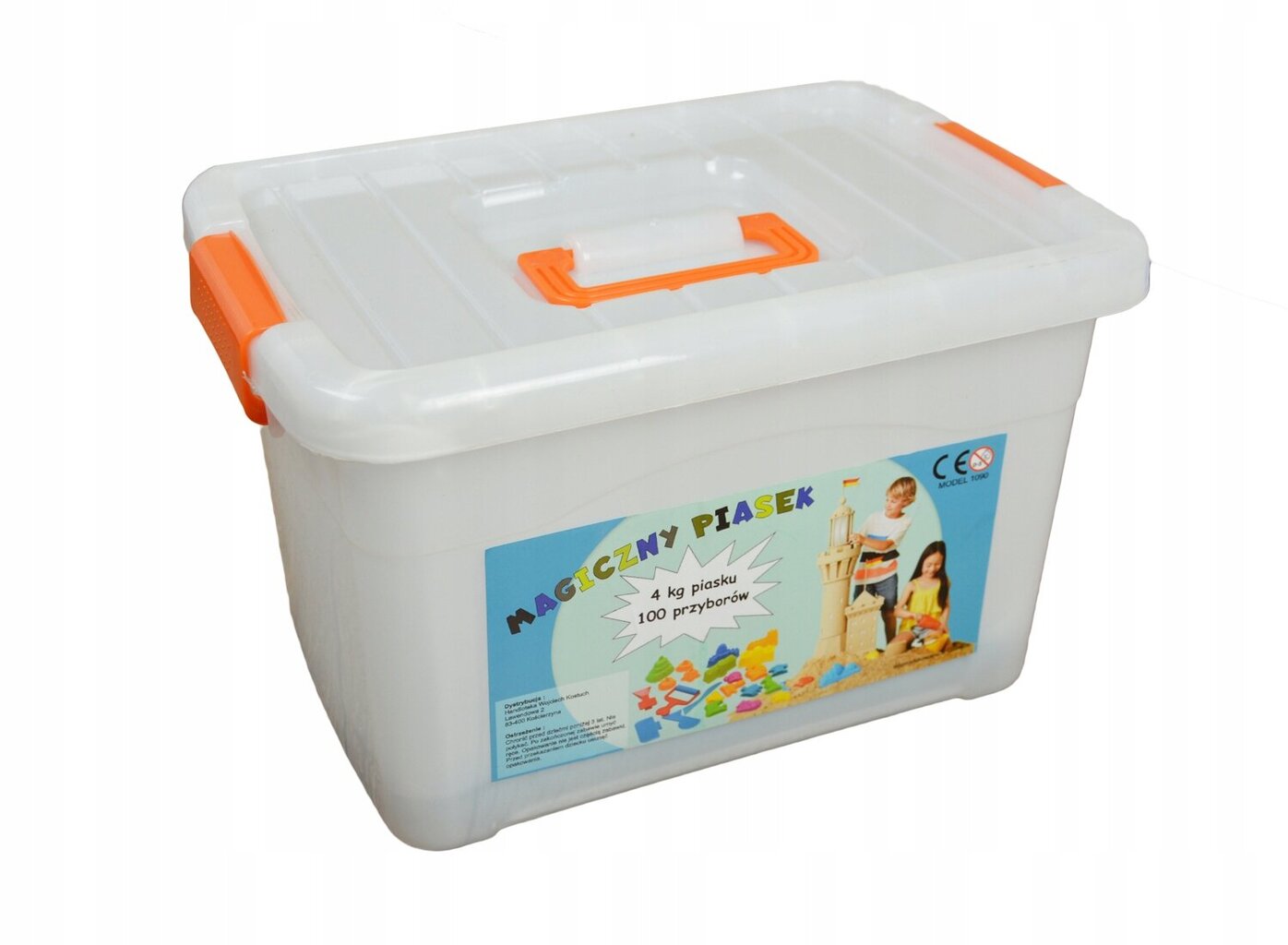 Kinētiskās smiltis kastē (2kg) ar 16 veidnēm cena un informācija | Attīstošās rotaļlietas | 220.lv