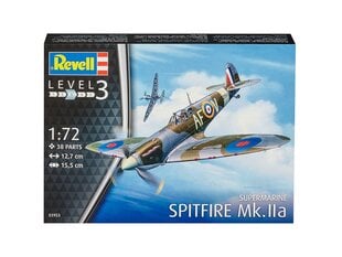 Revell modelis Spitfire Mk.IIa 1:72 cena un informācija | Konstruktori | 220.lv