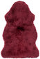 Narma paklājs no dabīgām aitādām Merino M, vīnsarkanā krāsā - dažādi izmēri цена и информация | Paklāji | 220.lv