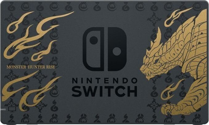 Spēļu konsole Nintendo Switch - Monster Hunter Rise Edition cena un informācija | Spēļu konsoles | 220.lv