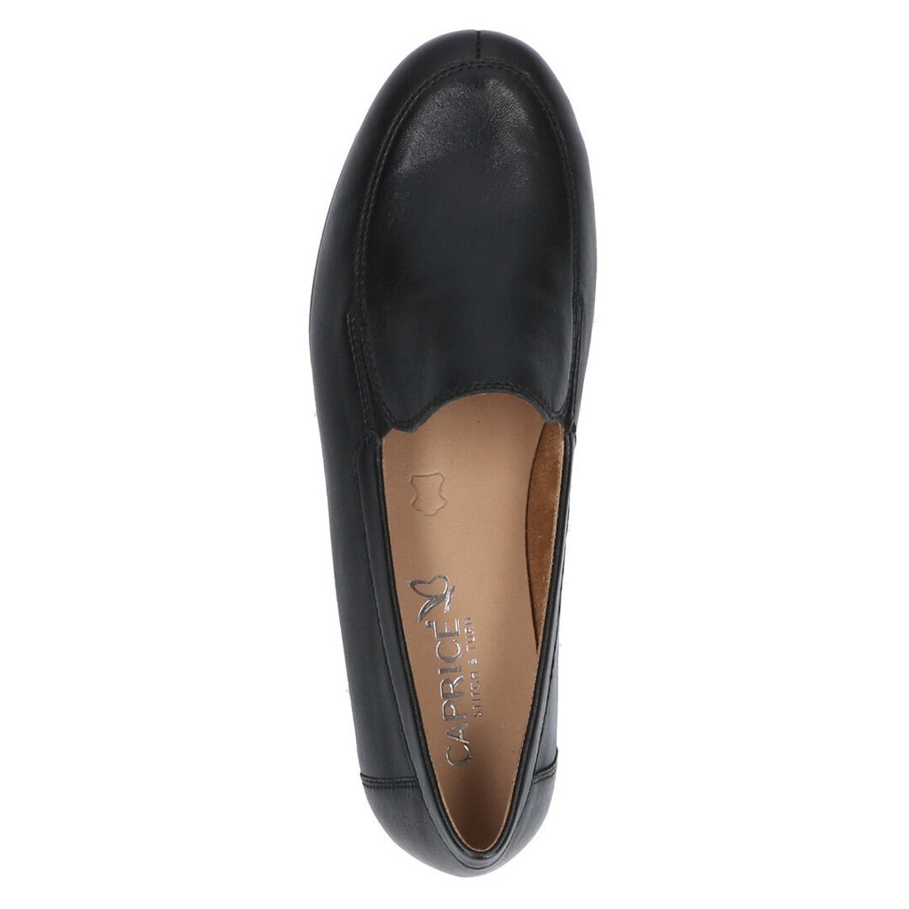 Caprice sieviešu ādas apavi, melnā krāsā 907159651 cena un informācija | Sieviešu kurpes | 220.lv