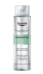 Micelārais ūdens Eucerin DermoPure 400 ml cena un informācija | Sejas ādas kopšana | 220.lv