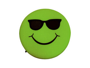 Пуф Wood Garden Smiley Seat Glasses Premium, зеленый цена и информация | Детские диваны, кресла | 220.lv