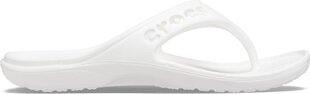 Crocs™  повседневная oбувь Abf Flip Leaves, белый 891237329 цена и информация | Шлепанцы, тапочки для женщин | 220.lv