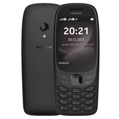 Nokia 6310 (2021), Dual SIM, Black cena un informācija | Nokia Mobilie telefoni un aksesuāri | 220.lv