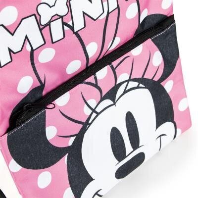 Bērnu mugursoma Minnie Mouse, rozā (27 x 33 x 1 cm) cena un informācija | Bērnu aksesuāri | 220.lv