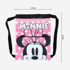 Bērnu mugursoma Minnie Mouse, rozā (27 x 33 x 1 cm) цена и информация | Аксессуары для детей | 220.lv