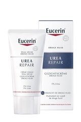 Mitrinošs-atjaunojošs sejas krēms Eucerin Urea Repair 50 ml cena un informācija | Sejas krēmi | 220.lv