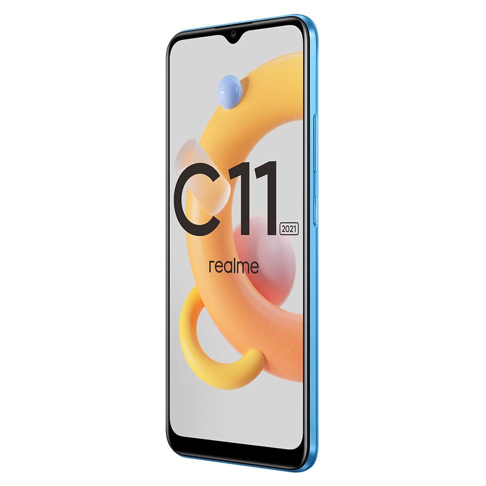 Realme C11 (2021), 32 GB, Dual SIM, Blue цена и информация | Mobilie telefoni | 220.lv