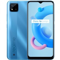 Realme C11 (2021), 32 GB, Dual SIM, Blue цена и информация | Мобильные телефоны | 220.lv