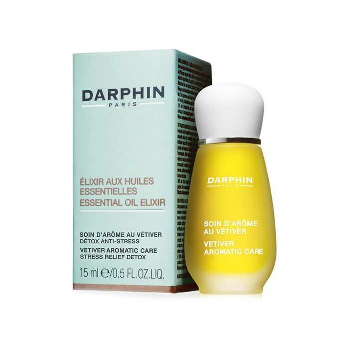 Nomierinošs sejas serums Darphin Essential Oil Elixir Vetiver Aromatic Care, 15 ml цена и информация | Serumi sejai, eļļas | 220.lv