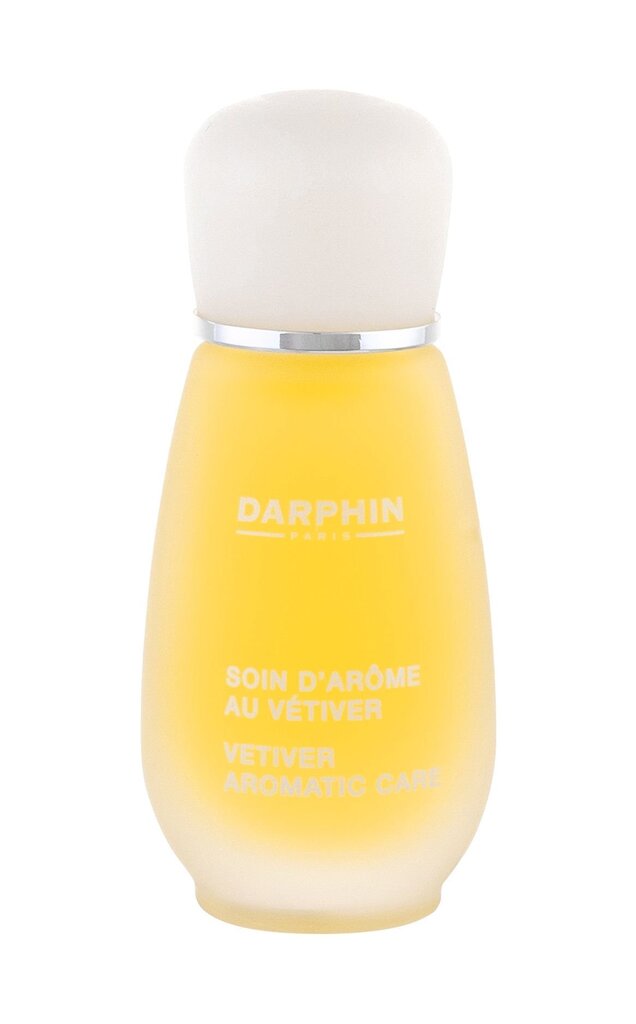 Nomierinošs sejas serums Darphin Essential Oil Elixir Vetiver Aromatic Care, 15 ml цена и информация | Serumi sejai, eļļas | 220.lv