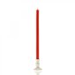 Bišu vaska sveces Danilovo А2, 26 cm, 38 gab., sarkanas cena un informācija | Baznīcas sveces, svečturi | 220.lv