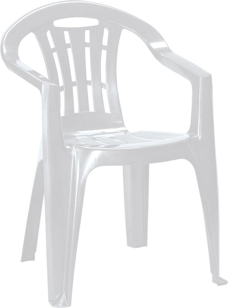 Dārza krēsls Mallorca, gaiši pelēks cena un informācija | Dārza krēsli | 220.lv