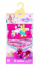 Пижама с туфлями для куклы Baby Born, 827437-116719, 3 года + цена и информация | Игрушки для девочек | 220.lv