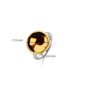Ti Sento sudraba gredzens ar dzeltenu akmeni 901023437 cena un informācija | Gredzeni | 220.lv