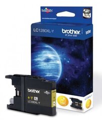 Brother Ink LC 1280XL Yellow 1,2k (LC1280XLY), цена и информация | Картриджи для струйных принтеров | 220.lv